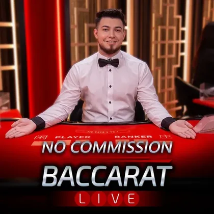 No Commission Baccarat live casino bij Wino Casino